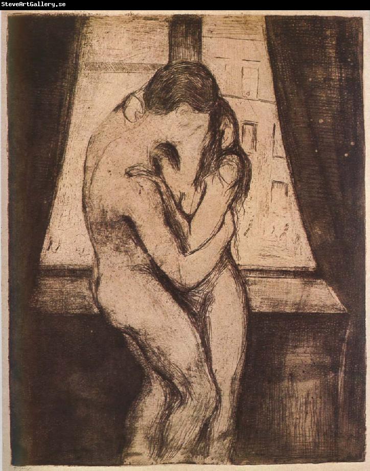 Edvard Munch Kiss